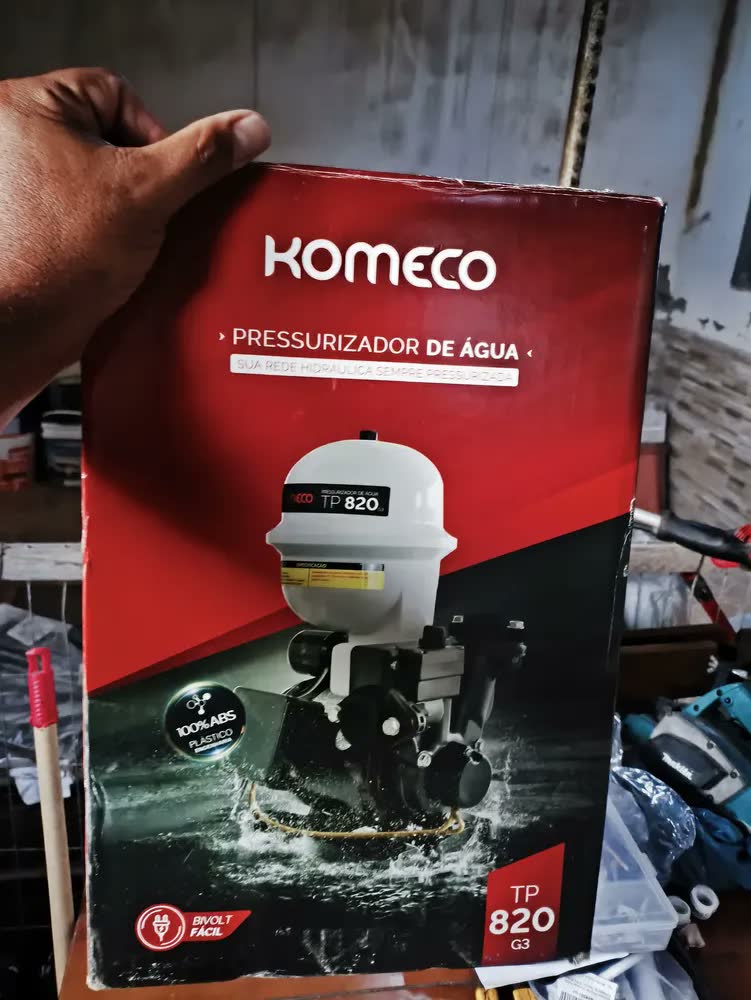 foto de Pressurizador De Água Komeco Tp 820 G3