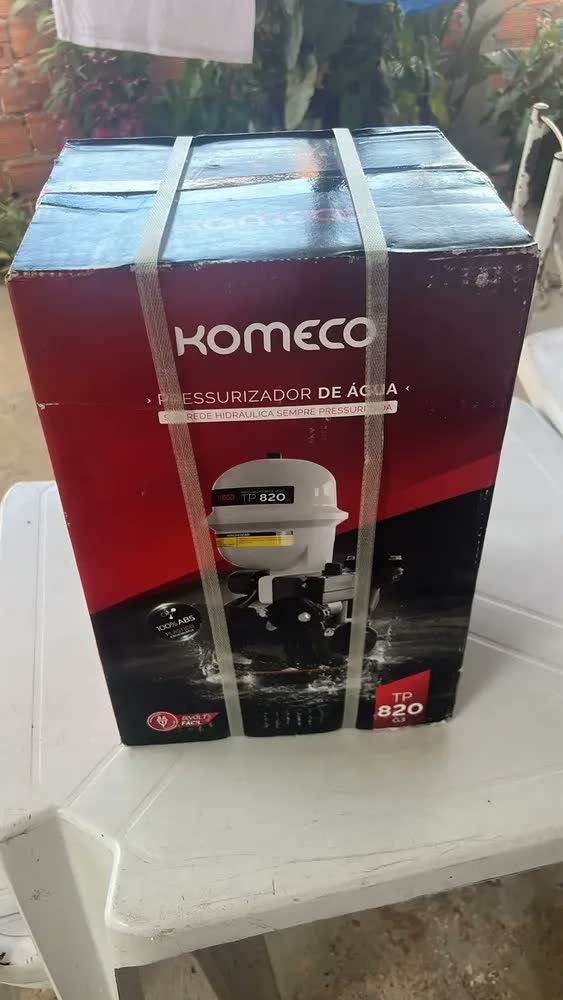 foto de Pressurizador De Água Komeco Tp 820 G3