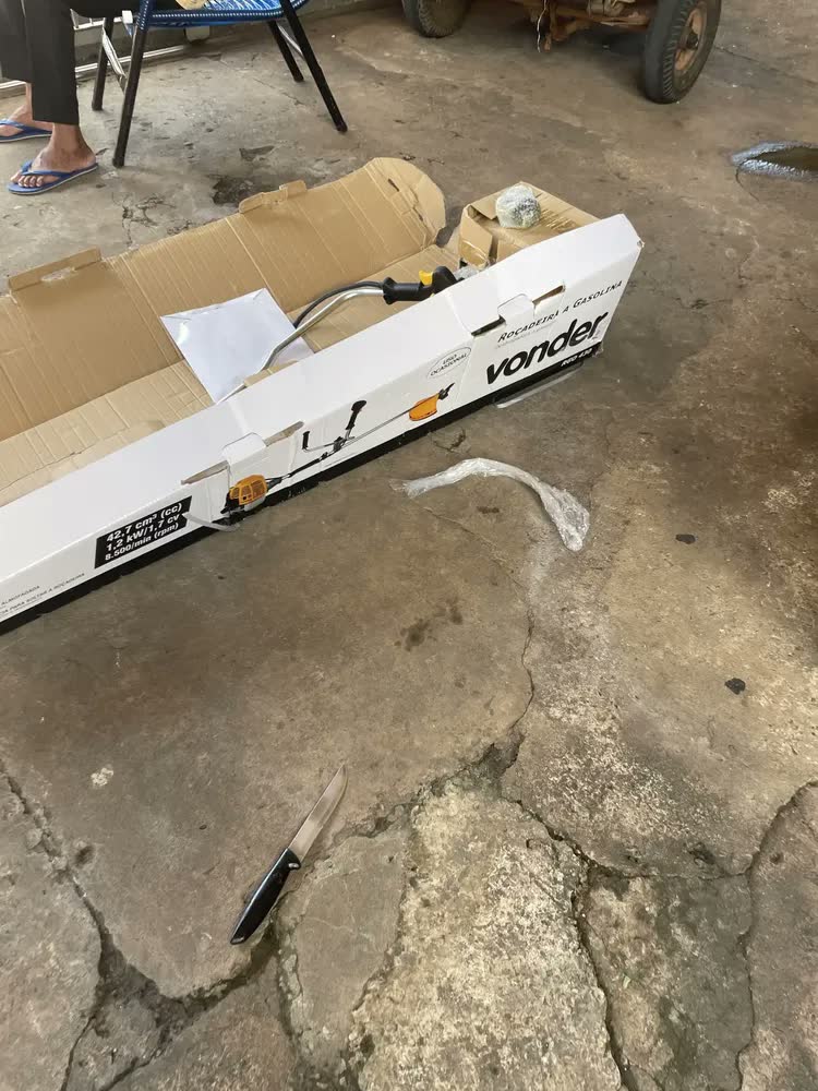 foto de Roçadeira A Gasolina 1,7 Cv 42,7 Cm³ (cc) Rgo 430 Vonder