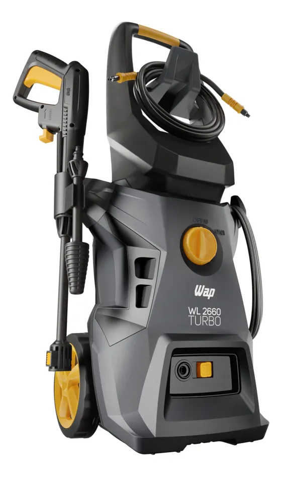 foto de Lavadora de Alta Pressão WAP WL 2660 Turbo com Aplicador de Detergente e Agulha Desobstruidora