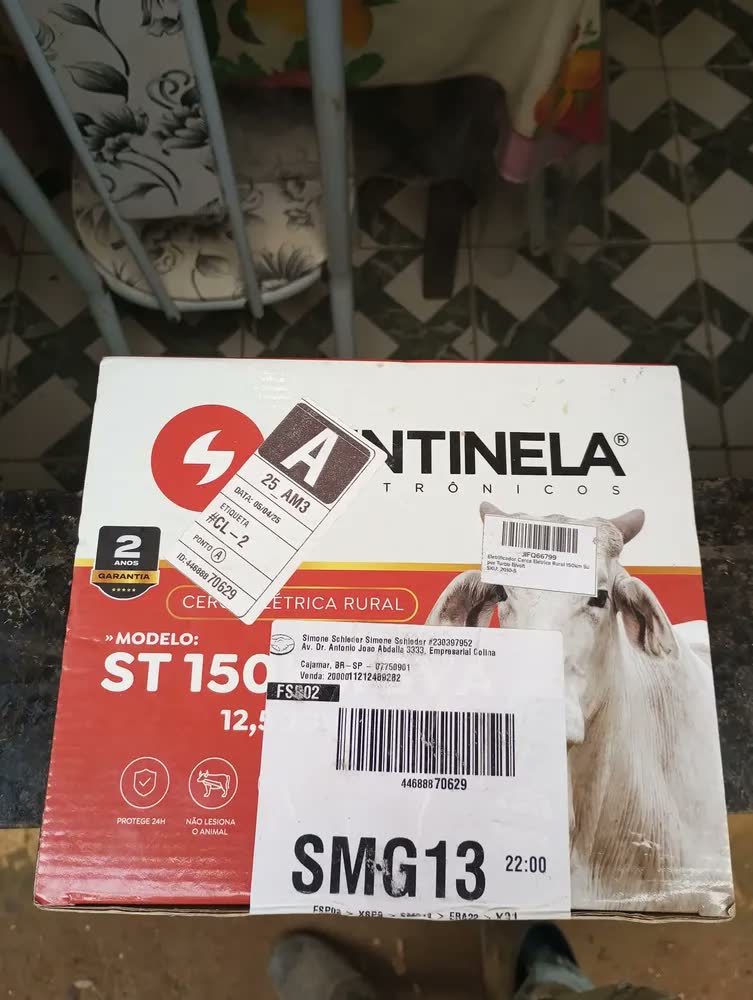 foto de Eletrificador Cerca Elétrica Rural 150km Super Turbo Bivolt