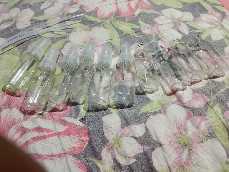 foto de 10 Frascos Plástico Pet Oval 30ml Válvula Spray Para Perfume