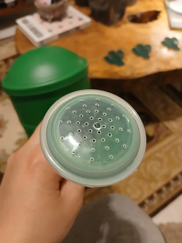 foto de Regador de Plantas 1,5L Plástico Azul com Bico Removível Okla