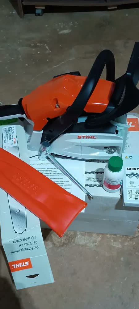 foto de Motosserra Stihl Ms 172 1.5kw Sabre 35cm Substitui Ms 180 Cor Laranja