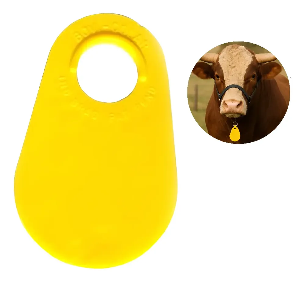 foto de Brinco P/ Pendurar No Pescoço Identificar Gado Ovinos-20unds
