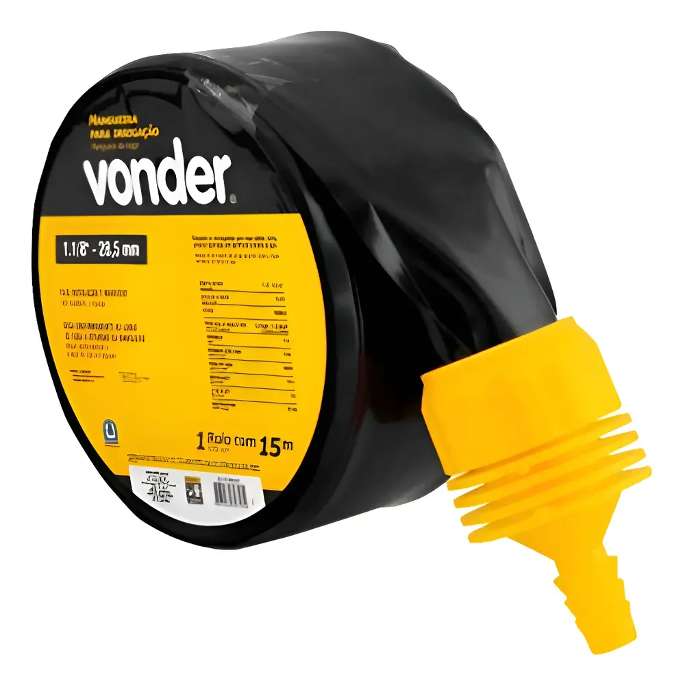 foto de Kit Jardim Mangueira Irrigação 15m Conector Hortas Pomares