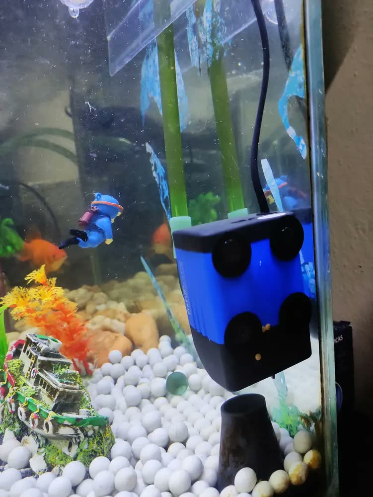 foto de Melhor Bombasss Bombinha Submersa Motor Para Aquário Água Doce Marinho Reef Lago Ornamental Pequeno Criação Peixes Cascata Fonte Hidroponia Aquaponia Recalque Sump Circulação Oxigenação 2000 Lh