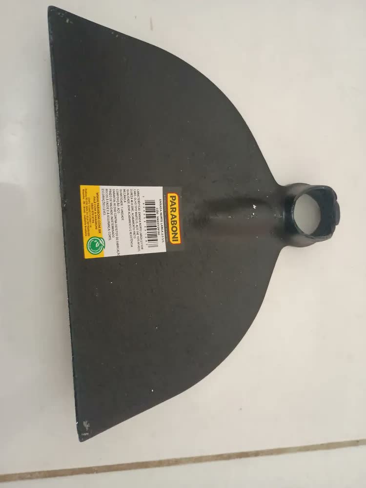 foto de Enxada Paraboni Norte Larga Sem Cabo 238x285mm Aço SAE1070 29150