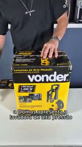 vídeo do produto