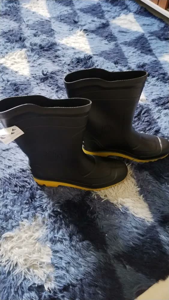 foto de Bota Galocha Impermeável Cano Longo Pega Forte Grendene Pvc