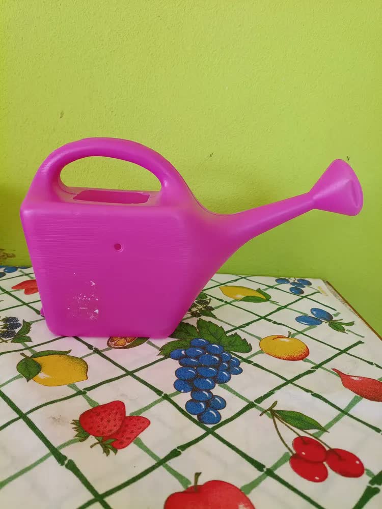 foto de Mini Regador Crianças Idosos Plantas Vasos Horta Pequeno 1 L