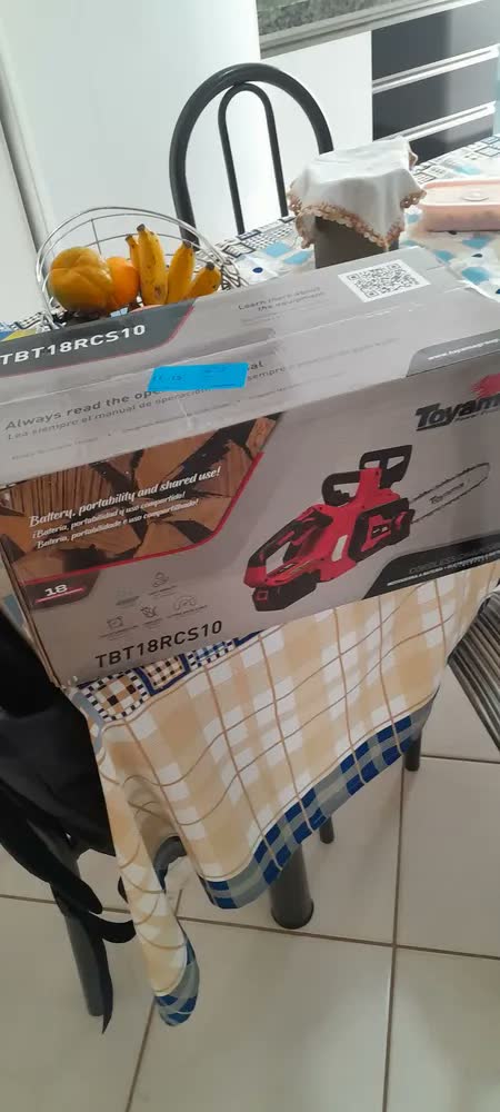 foto de Motosserra a Bateria Toyama 18V TBT18RCS10-K Sabre 10
