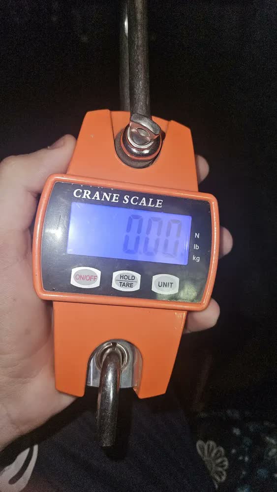 foto de Balança Digital 300kg Guindaste Industrial Lcd Portátil