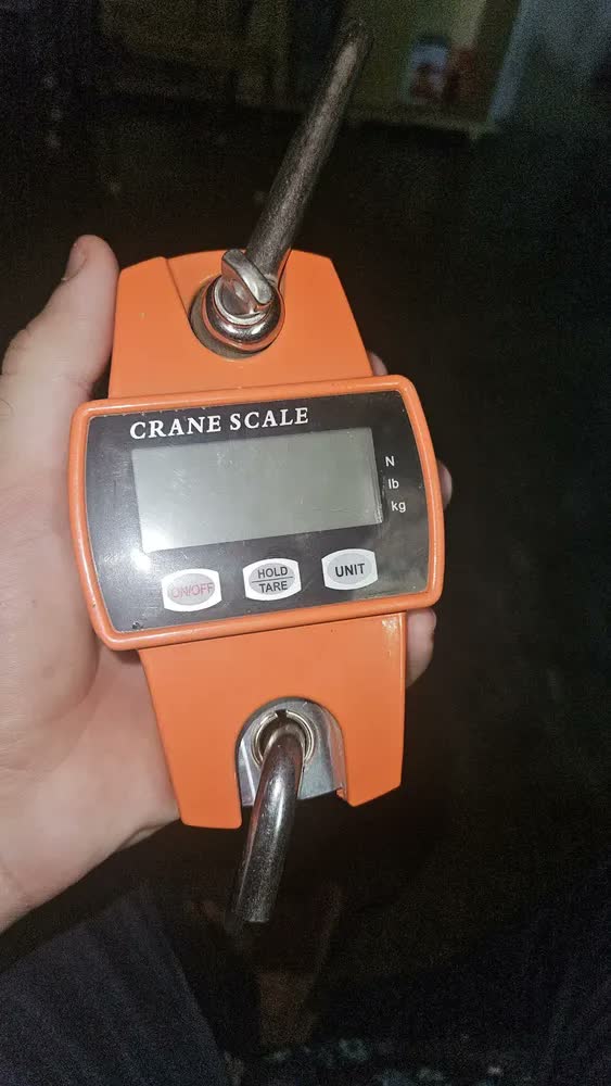 foto de Balança Digital 300kg Guindaste Industrial Lcd Portátil