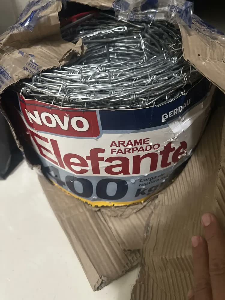 foto de Arame Farpado Elefante 400 Metros Gerdau