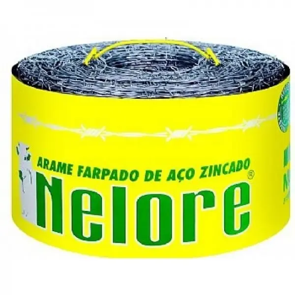 Arame Farpado 100% Galvanizado 100m Nelore