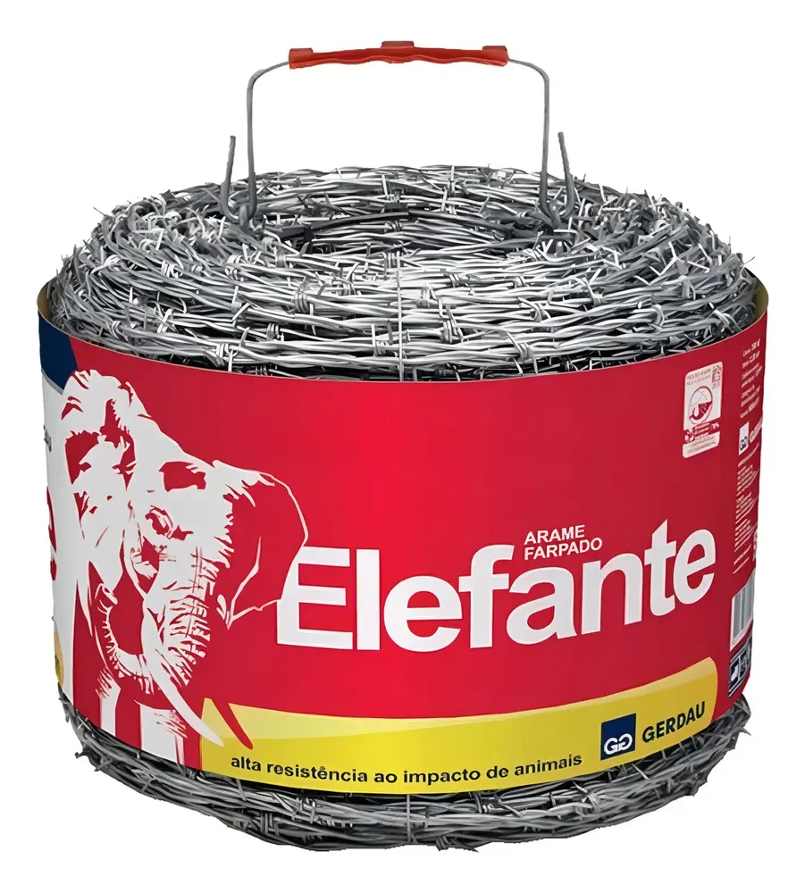 Arame Farpado Elefante 250m - Gerdau