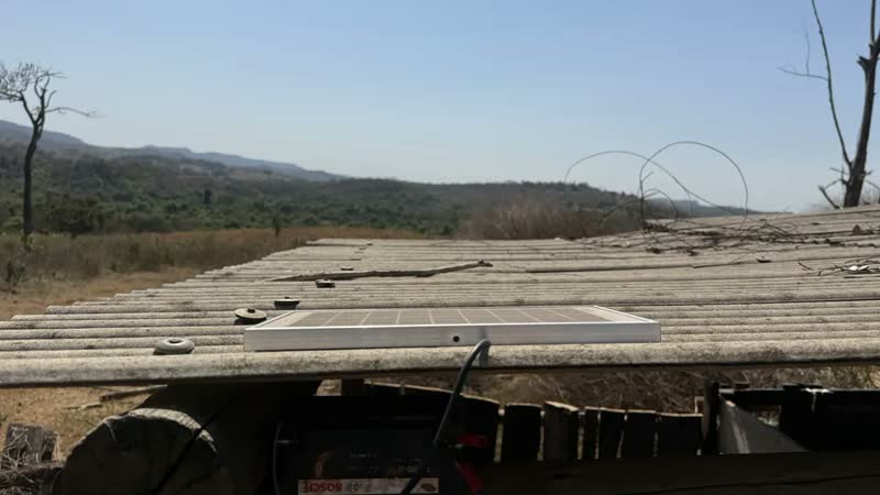 foto de Aparelho De Choque Cerca Elétrica Rural 45km Solar S/ Bat