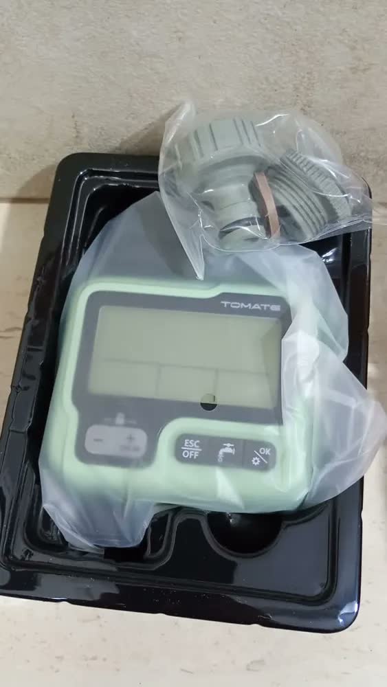 foto de Temporizador Digital Tomate MDC-033 para Irrigação com Tela LCD IPX5
