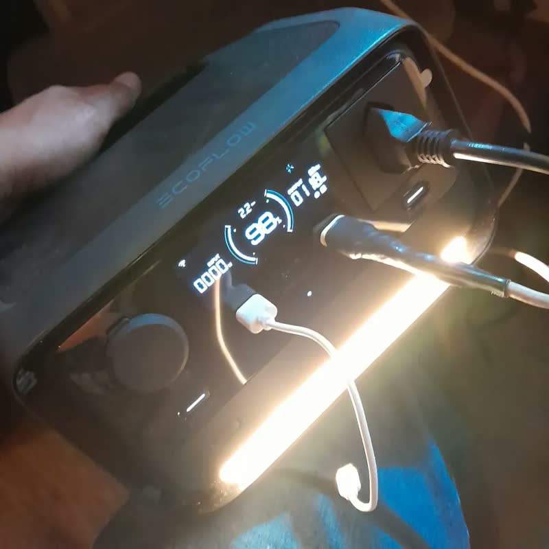 foto de Ecoflow River 3 Plus Estação de Energia Portátil 286Wh 600W - 110V Gerador Portátil