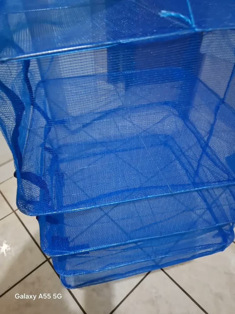 foto de Rede Cesta De Secagem 4 Andares Cultivo Indoor Estuffa