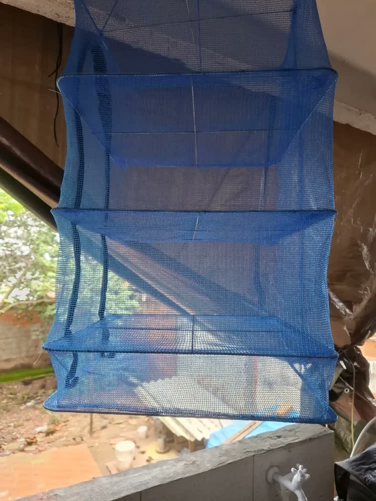 foto de Rede Cesta De Secagem 4 Andares Cultivo Indoor Estuffa