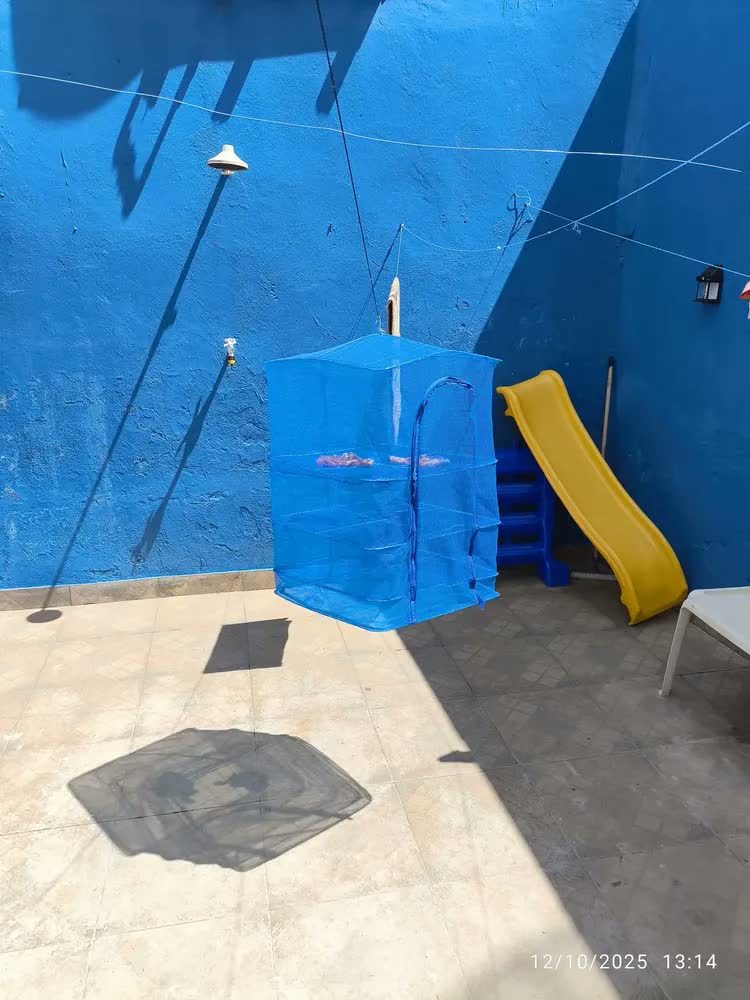 foto de Rede Cesta De Secagem 4 Andares Cultivo Indoor Estuffa