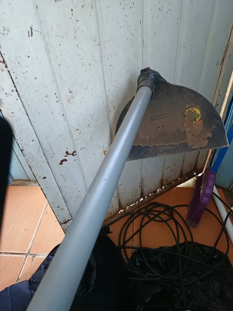 foto de Enxada Canavieira Goivada 2.5 Cabo Metálico 140cm Tramontina