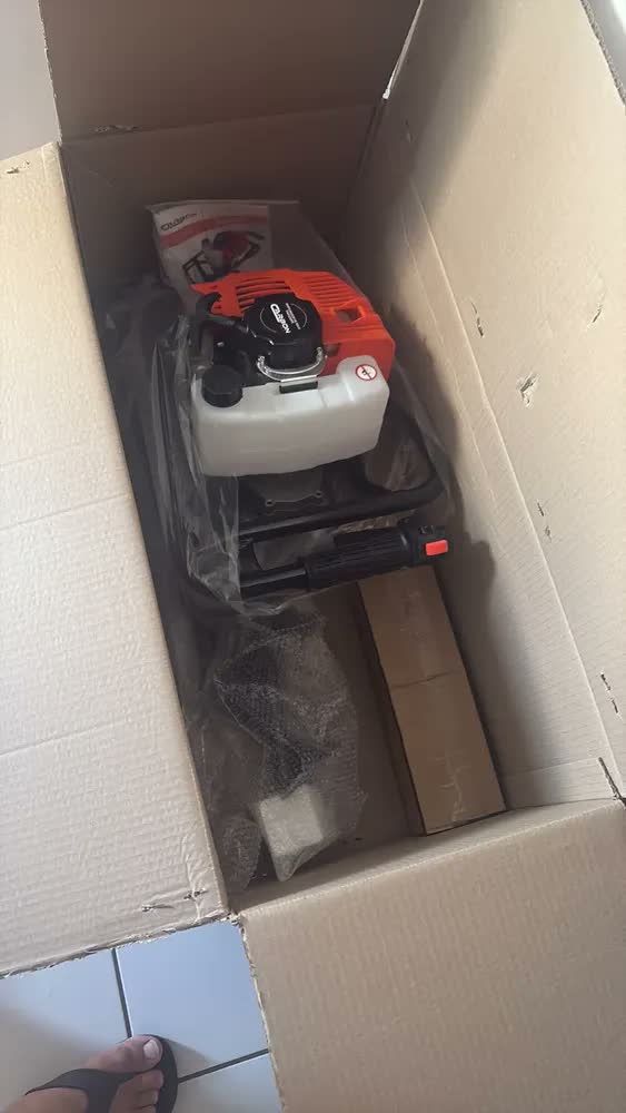foto de Perfurador De Solo A Gasolina Broca 80x10 80x15 Carbon Fak
