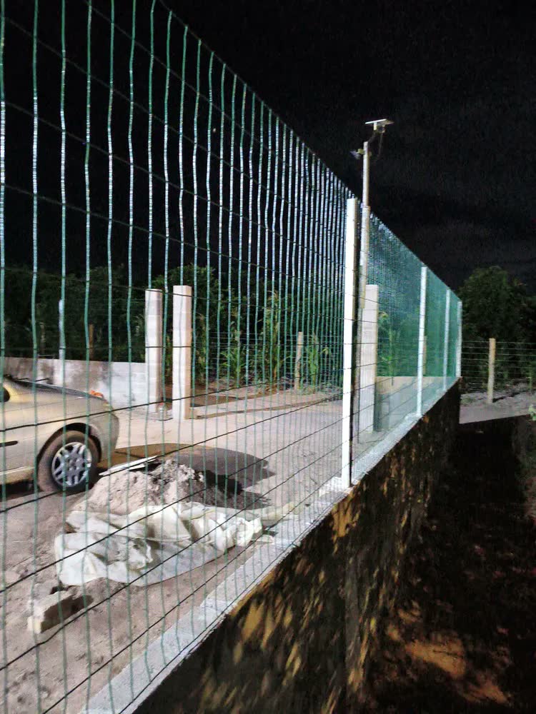 foto de Tela Alambrado Verde 1,2m x 25m PVC Aço Galvanizado Fronteira