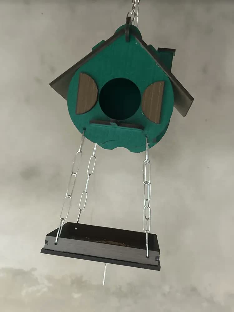 foto de Casinha Comedouro Tratador Aves Livres Decor Eco