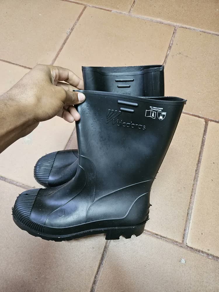 foto de Bota Galocha Vulcabras Pvc Impermeável Longo Motoboy Epi