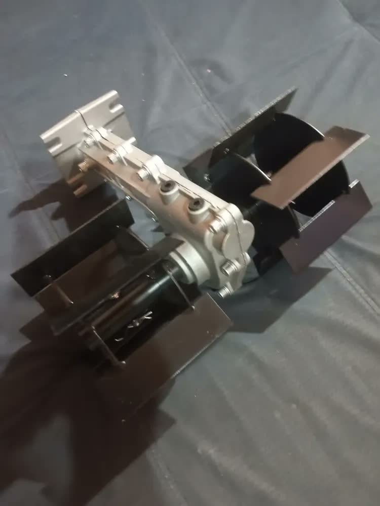 foto de Enxada Rotativa Para Roçadeira Tubo Universal 28mm 9 Estrias