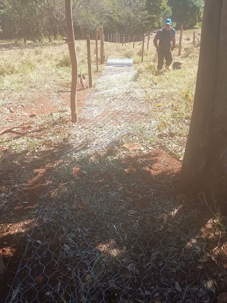 foto de Tela Mangueirão Cerca Top Galvanizada Rolo 50m x 1,20m Aço Prateado