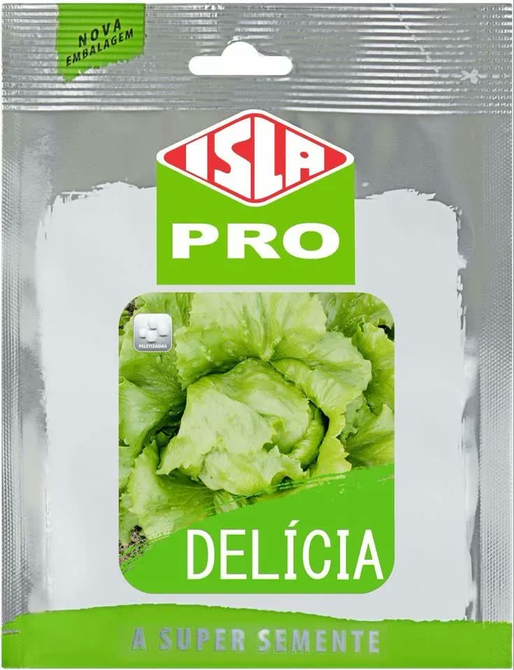 foto de 500 Sementes Peletizadas De Alface Leila - Original Embrapa - Revenda Oficial Yasai Casa Da Horta