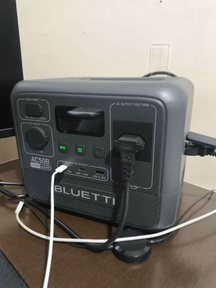 foto de Bluetti Ac50b 700w/448wh Gerador De Energia Portátil