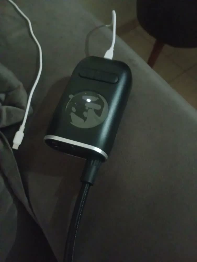 foto de Compressor de Ar Portátil Digital S-FORTE 150 PSI USB Para Carro Moto Bike