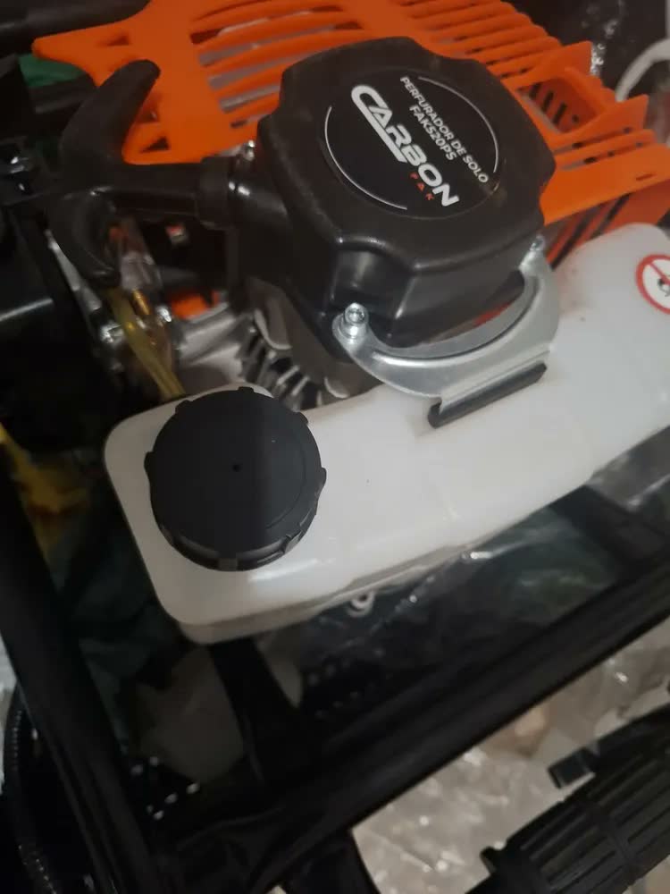 foto de Perfurador Solo Carbon Fak Trado A Gasolina Brocas 80x10/20