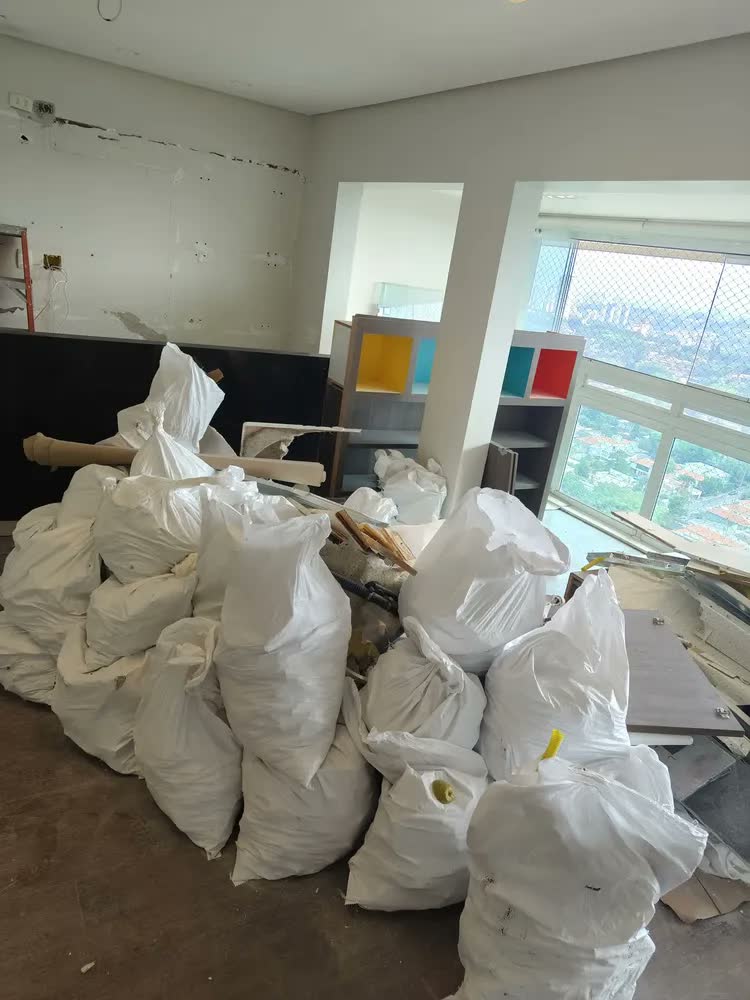 foto de 100 Sacos de Ráfia Convencional 45x60 Construção Entulho