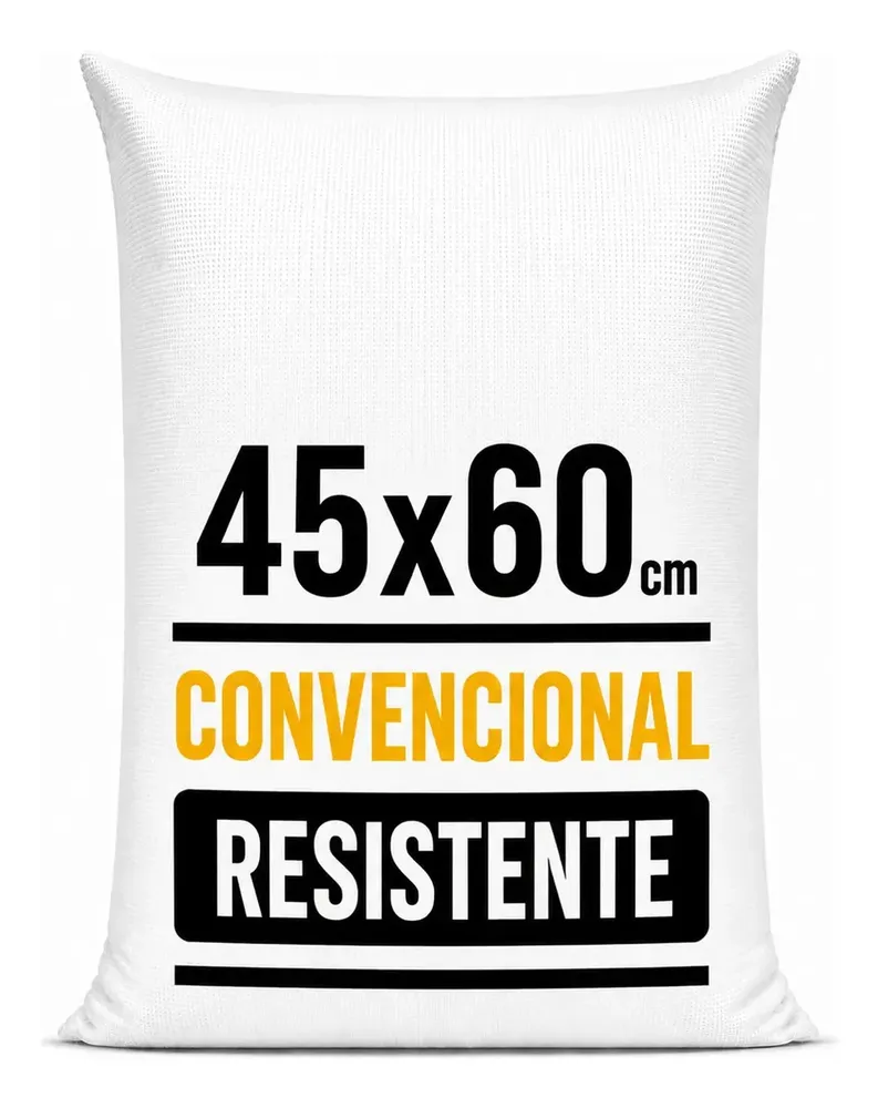 100 Sacos de Ráfia Convencional 45x60 Construção Entulho