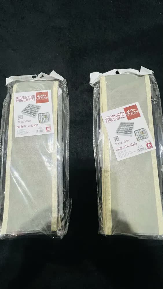 foto de Kit 2 Colmeia Organizadora ZipHome 24 Divisórias Roupas Intimas Gaveta
