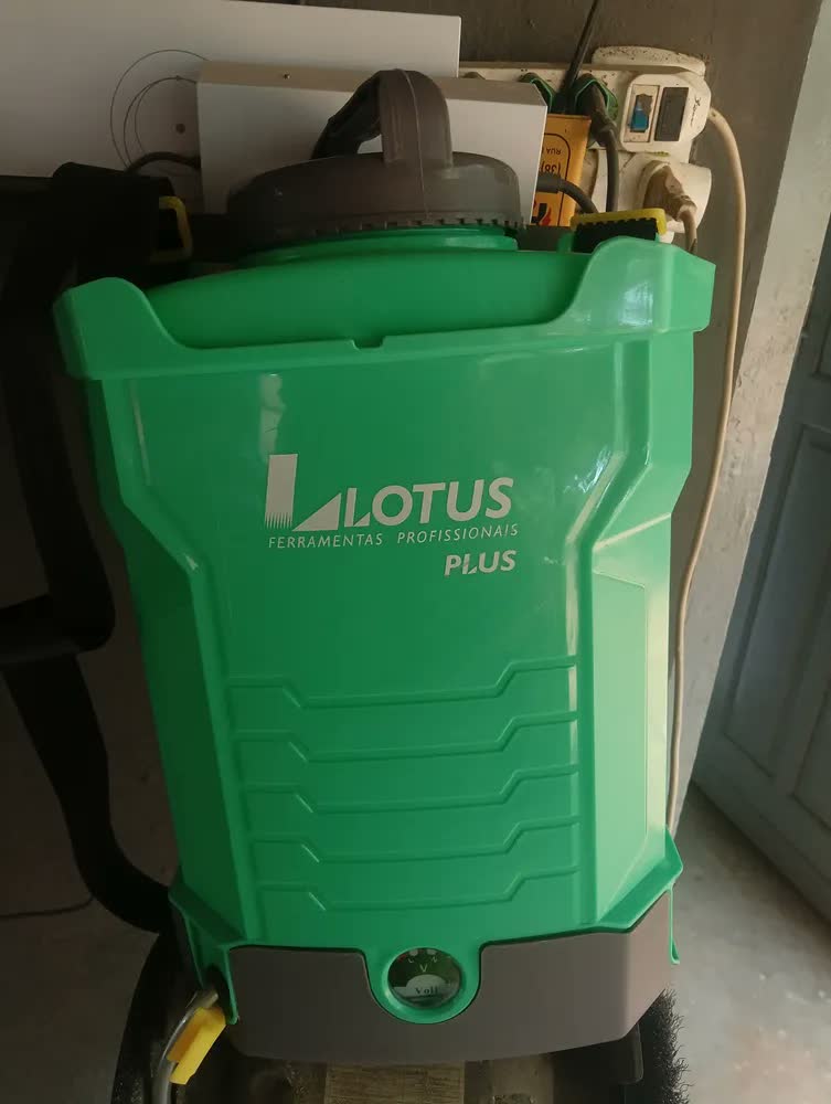 foto de Bomba De Veneno Pulverizador Eletrico 10 L Recarregavel Verde