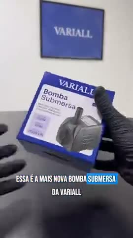 vídeo do produto