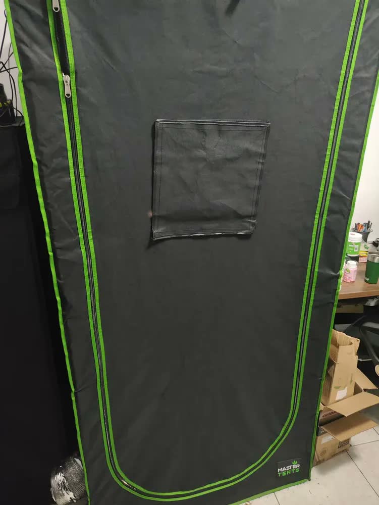 foto de Tenda Estufa Grow 100x100x200cm Cultivo Indoor Plantas Preto