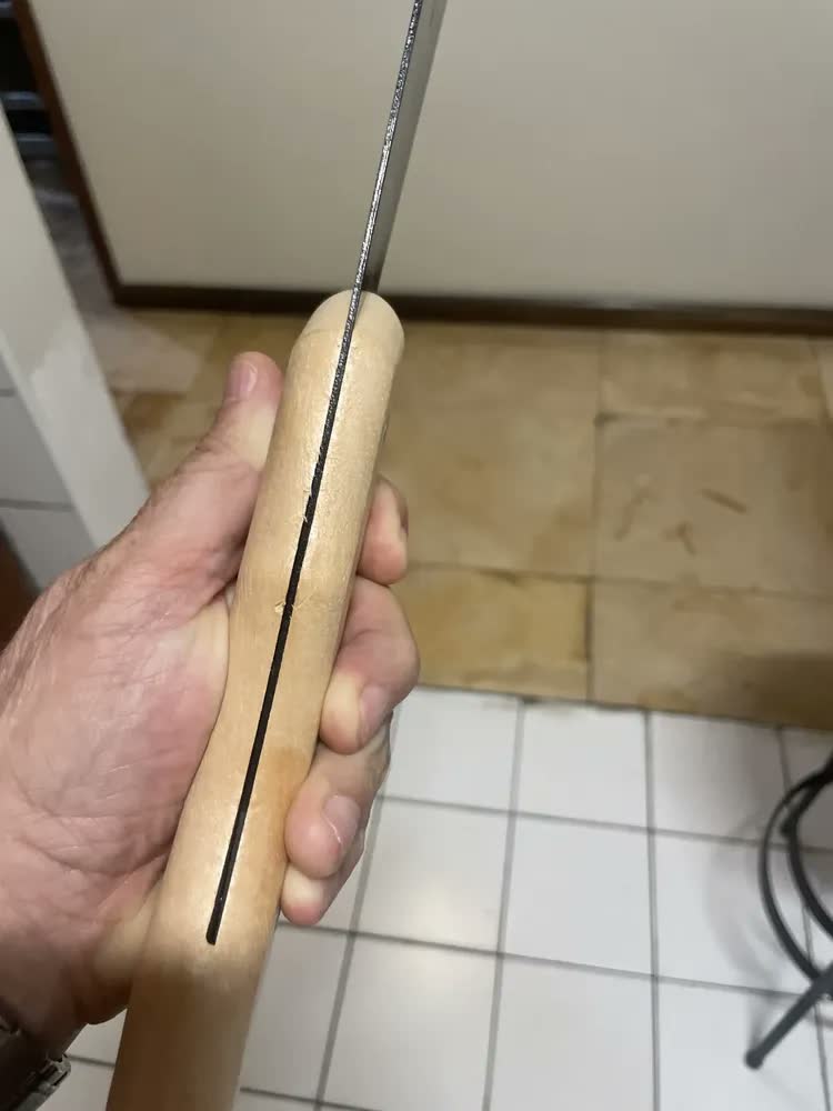 foto de Facão Podão Para Cortar Cana Mato 15 Pol Cabo Madeira Longo Lâmina Aço Corte Cana Corte Mato Poda Vegetação Capim Arbustos Galhos Roçagem Manual Facão para Cana