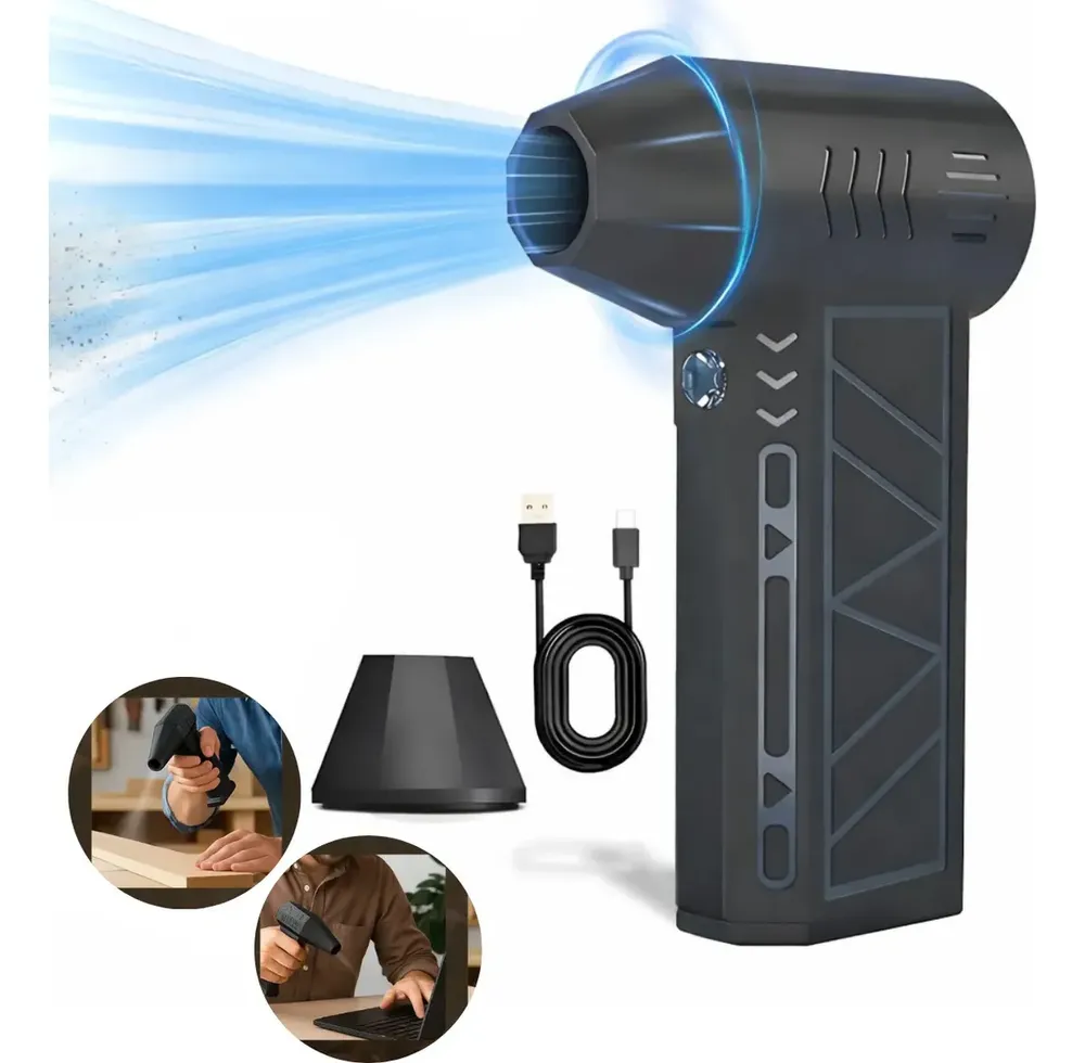 foto de Soprador Turbo Alta Potencia Jet 130000 Rpm 200w Preto