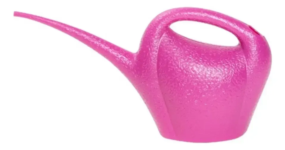 Regador Com Bico Fino 2 Litros Verde/azul Jardinagem Cor Rosa