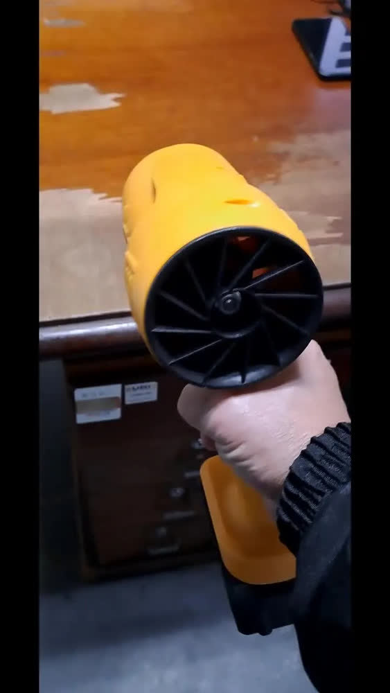 foto de Soprador De Folhas Elétrico Turbo 1.050W Portátil 88v Super Potente 5700 RPM Bateria Bivolt Sem Fio - Mestri