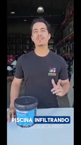vídeo do produto
