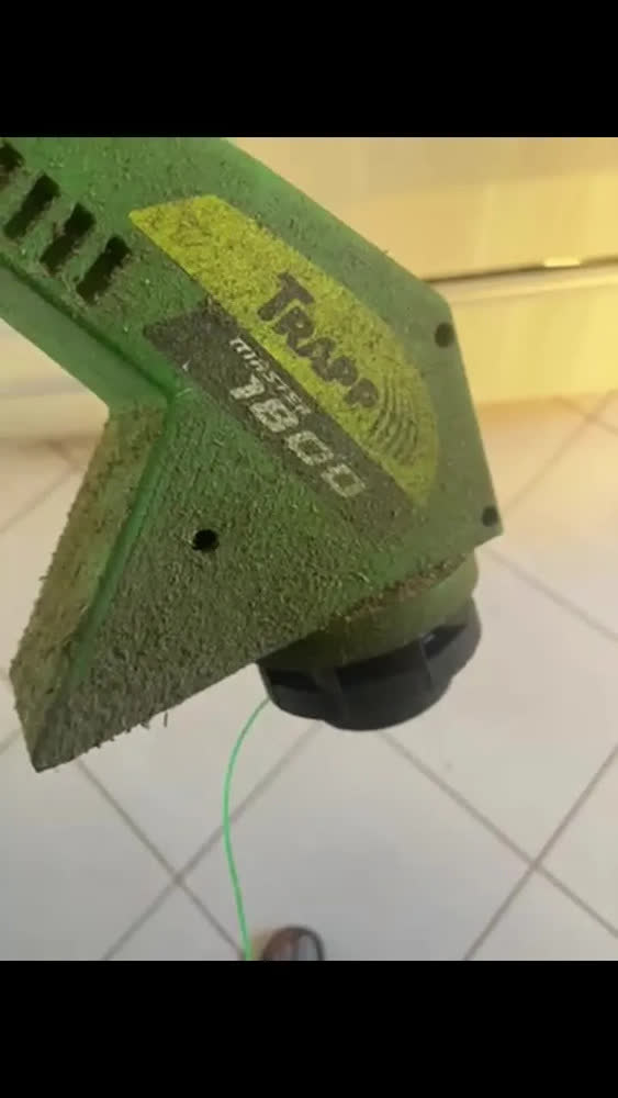 foto de Aparador De Grama Fio Nylon Acabamento Jardim 1800w Trapp